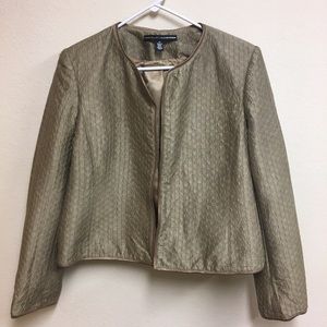 Cute golden blazer!